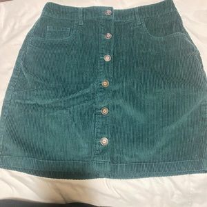 Corduroy skirt